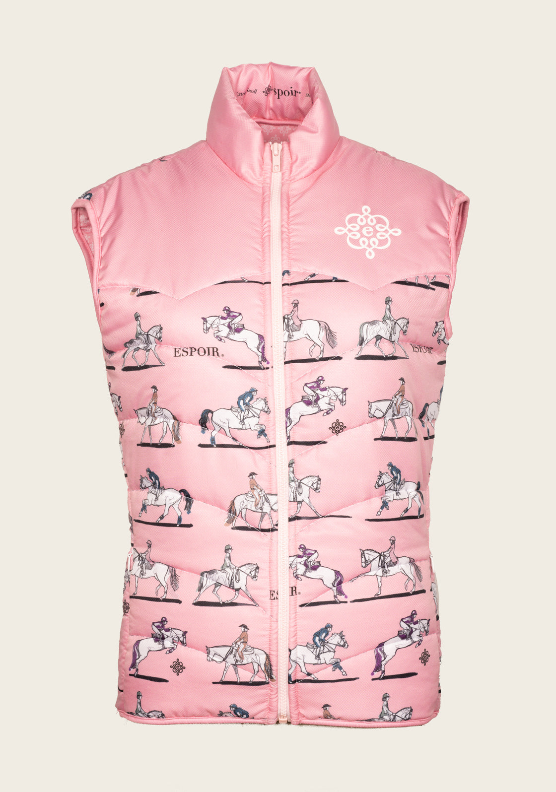 Espoir United Equestrian Sleeveless Puffer Vest
