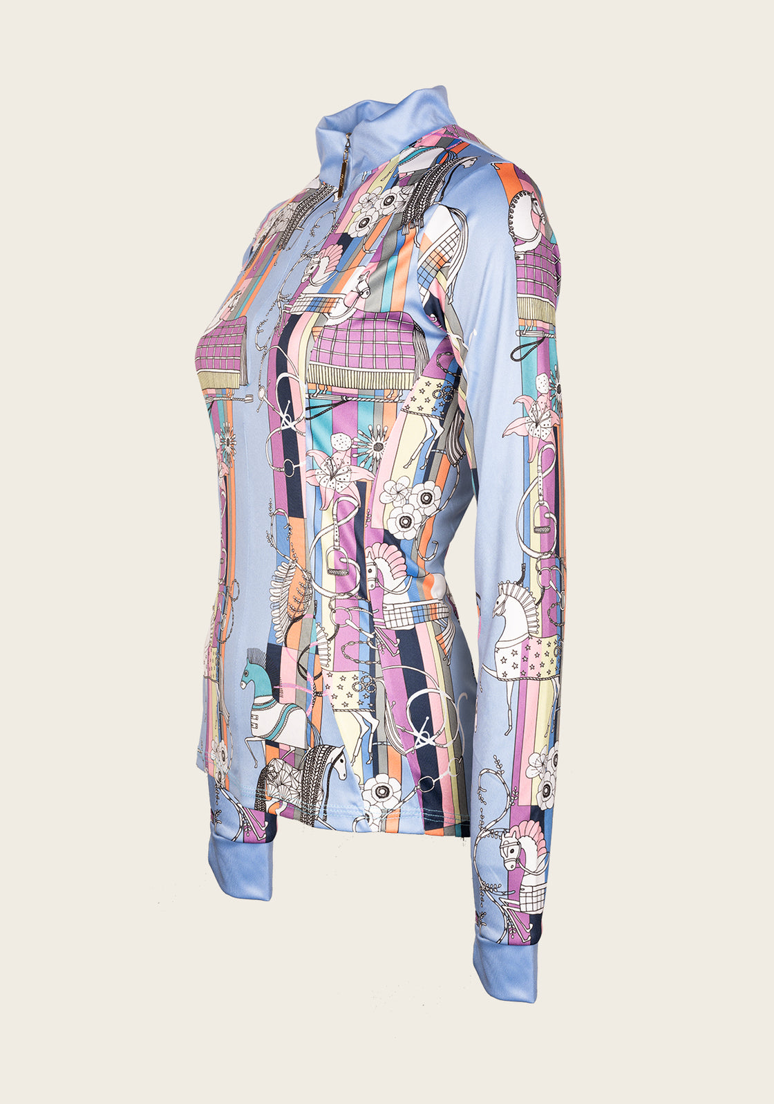 Cheval Celebration Quarter Zip Sun Shirt