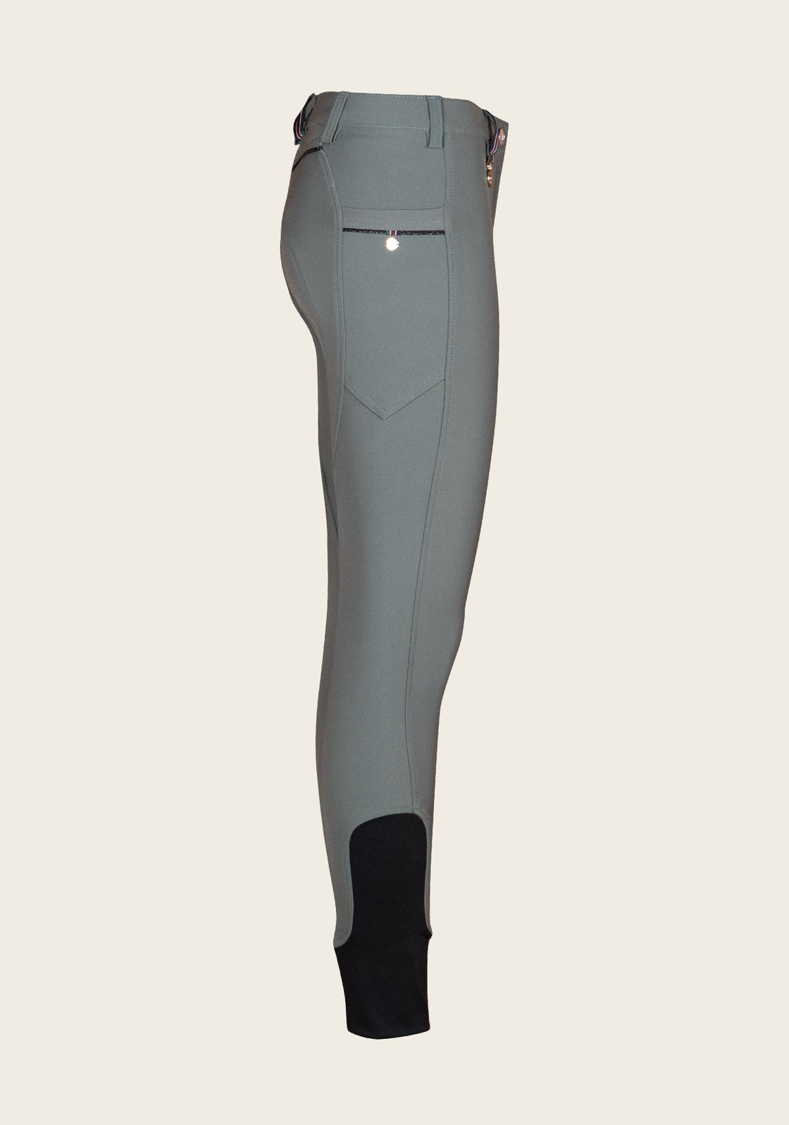 Espoir Inspire Dusky Green Knee Patch Bamboo Breeches