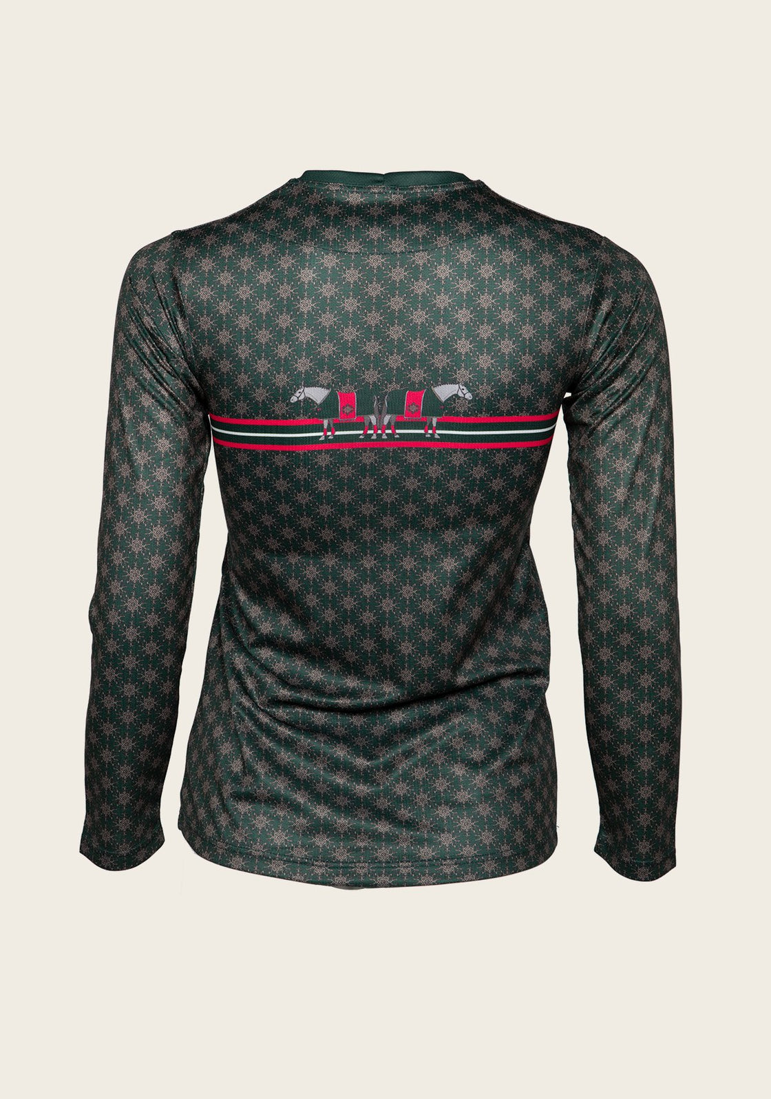 SALE   Espoir Lumiere Green & Pink Stripe T-Shirt