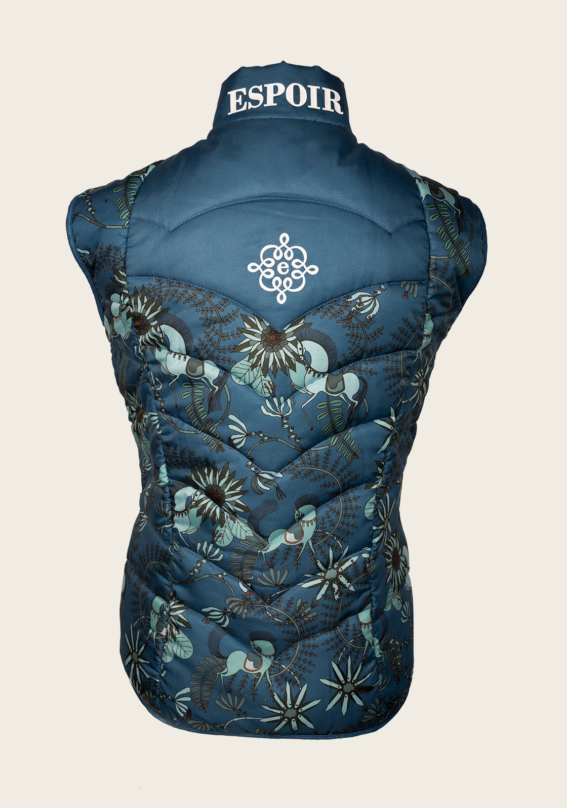 Espoir Mint Magic Sleeveless Puffer Vest