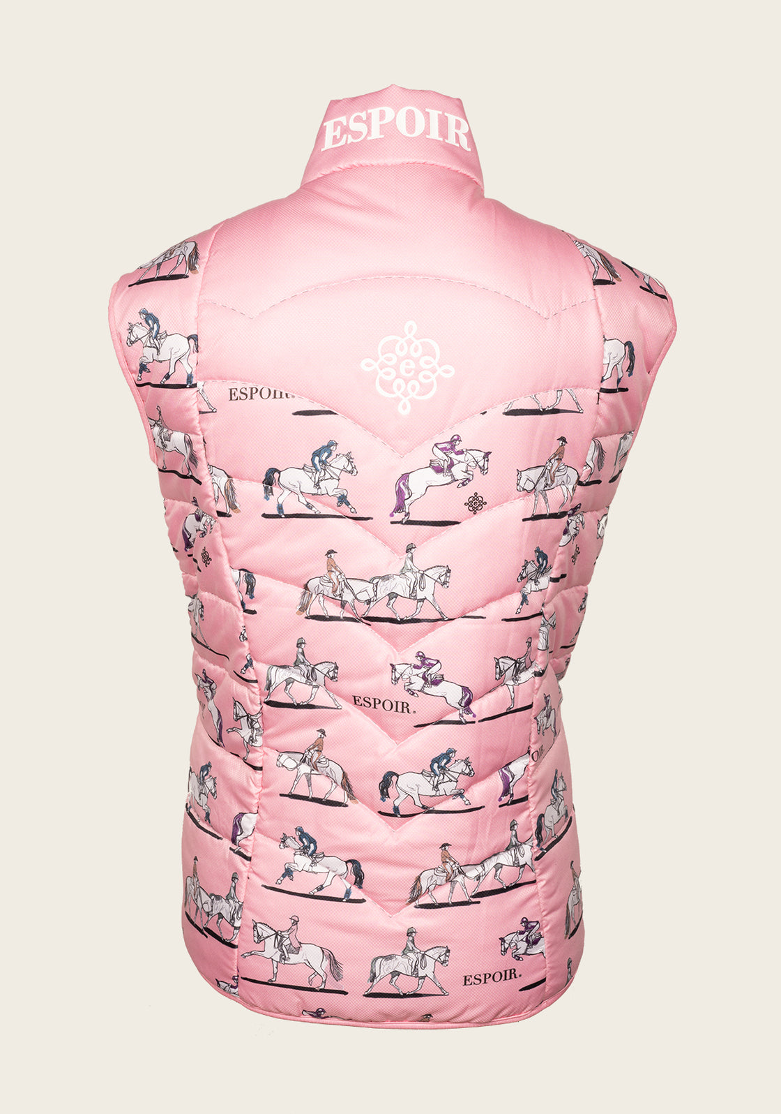 Espoir United Equestrian Sleeveless Puffer Vest