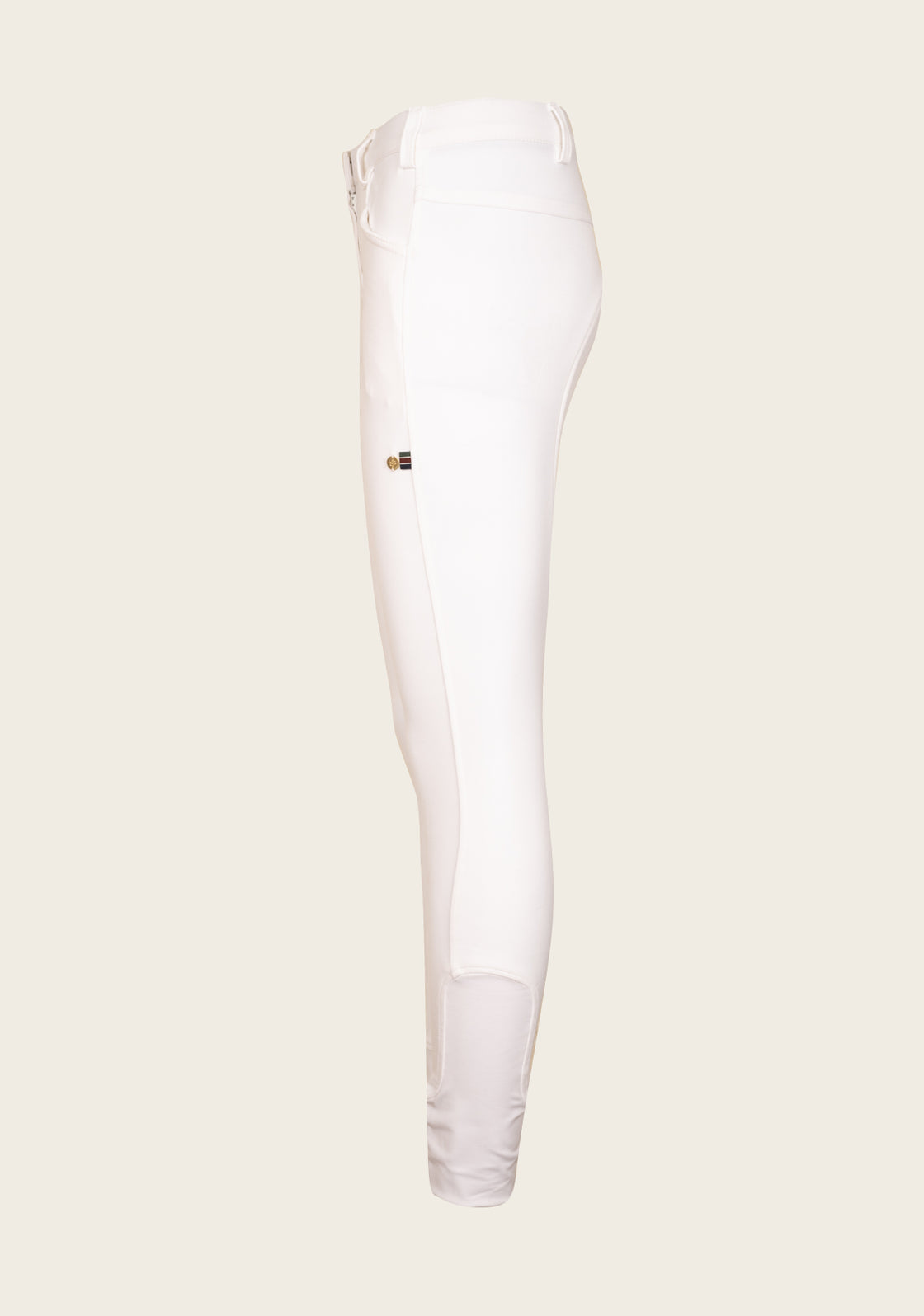 Espoir Coquet White Show Bamboo Breeches