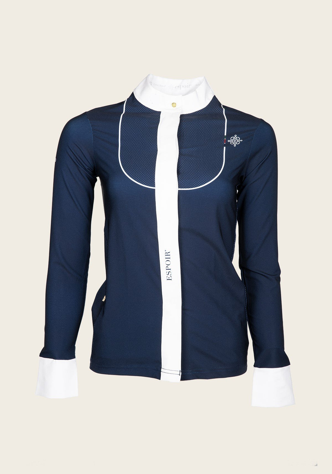 Espoir Lumiere Button Eternal Collection Navy Show Shirt