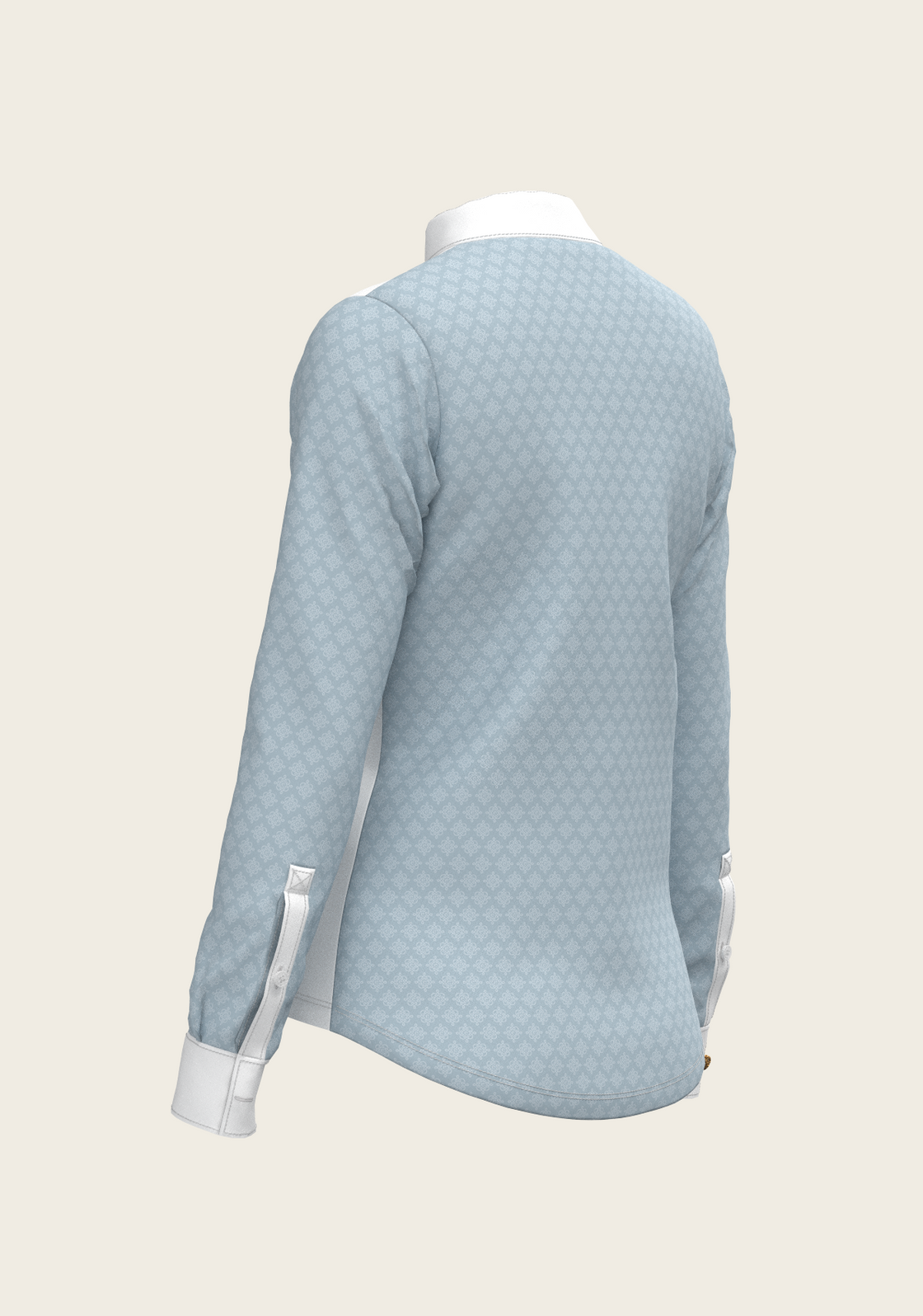 Sky Blue Long Sleeve Show Shirt