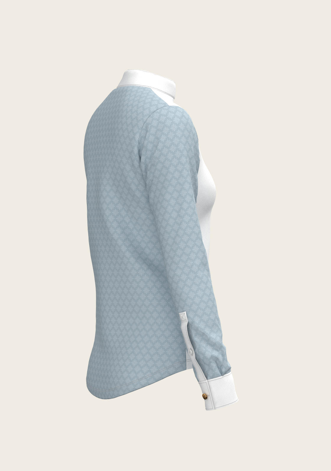 Sky Blue Long Sleeve Show Shirt