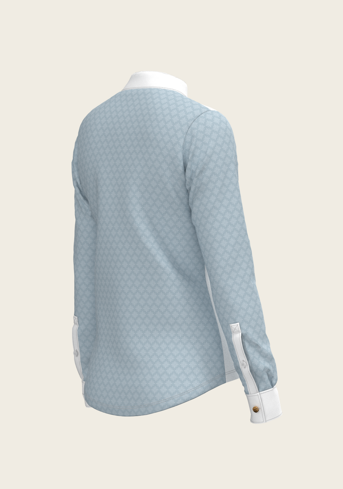 Sky Blue Long Sleeve Show Shirt