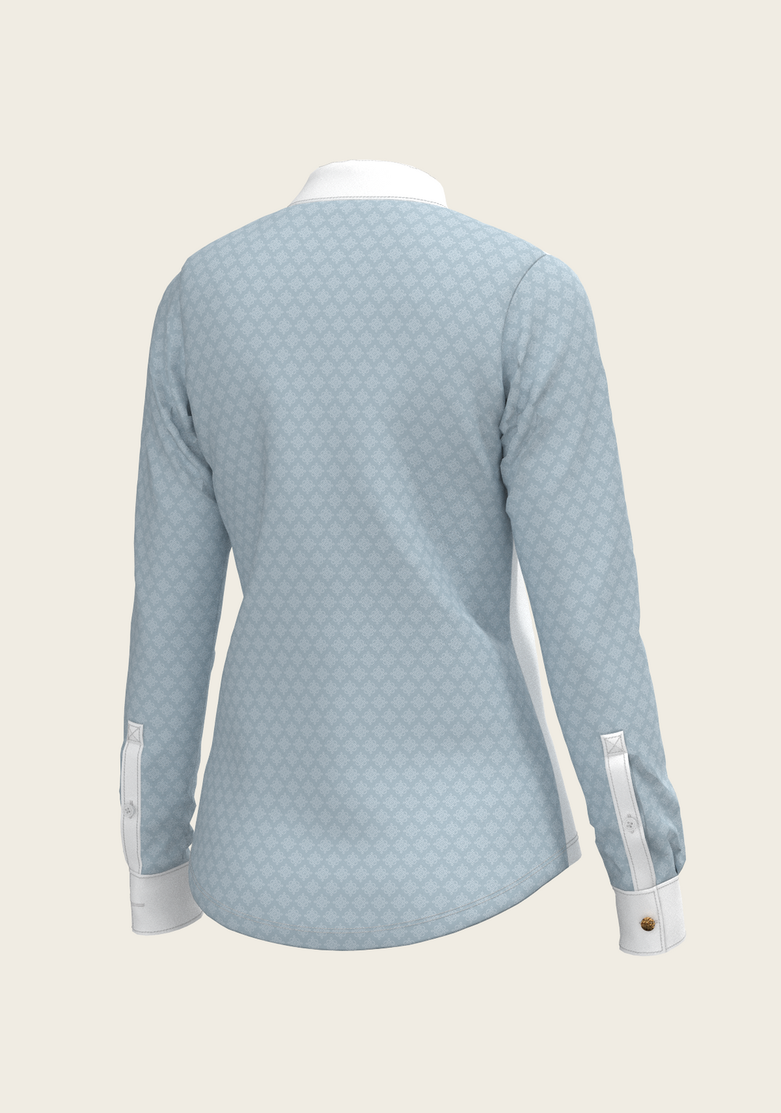 Sky Blue Long Sleeve Show Shirt