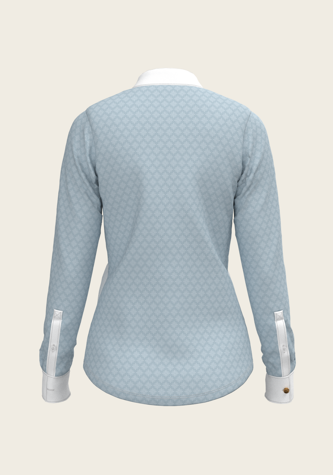 Sky Blue Long Sleeve Show Shirt