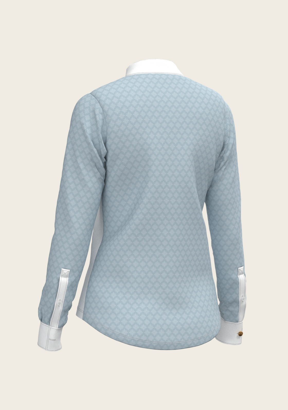 Sky Blue Long Sleeve Show Shirt