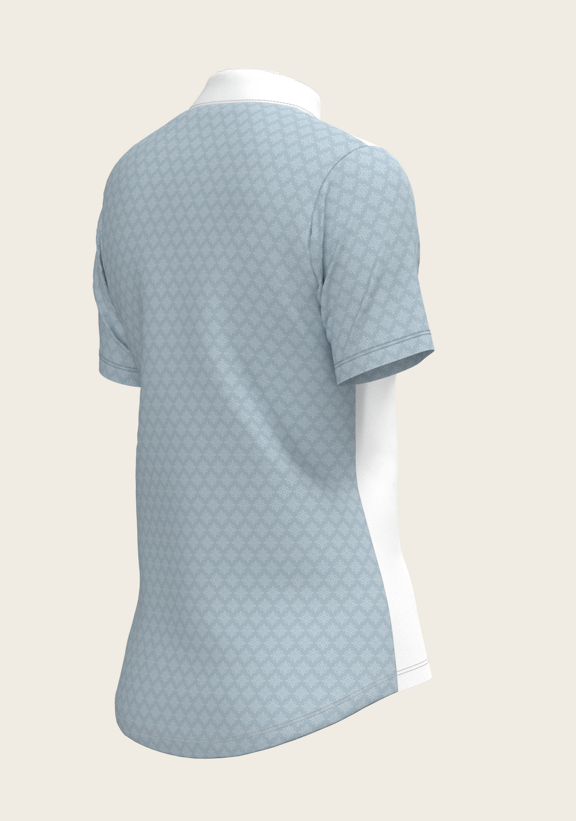 Sky Blue Short Sleeve Show Shirt