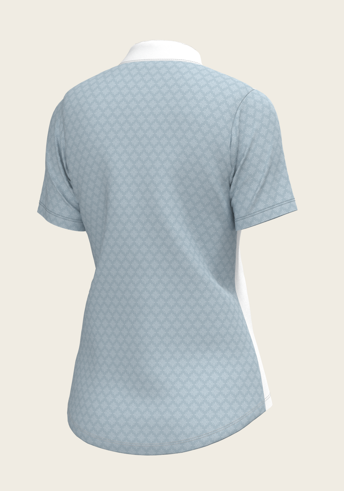 Sky Blue Short Sleeve Show Shirt