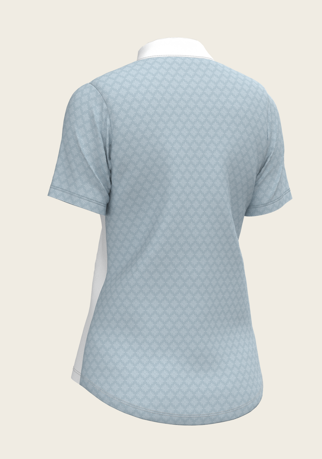 Sky Blue Short Sleeve Show Shirt