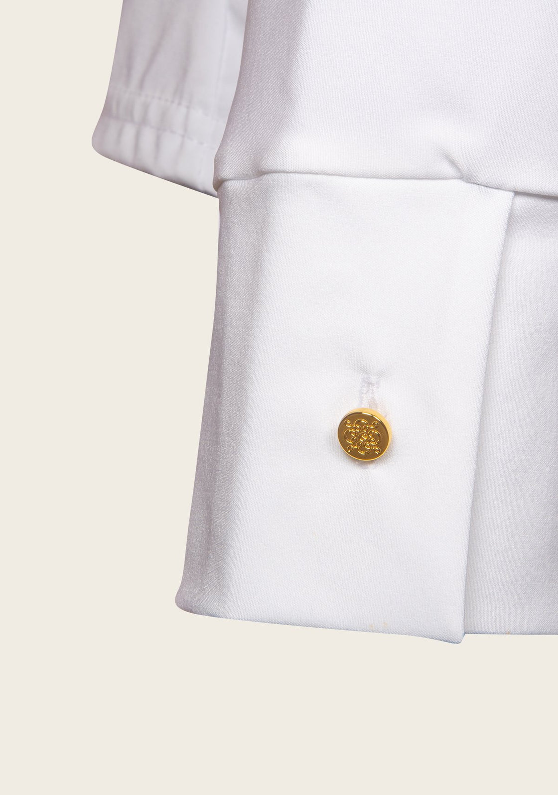 Espoir Lumiere Button White Grand Prix Show Shirt
