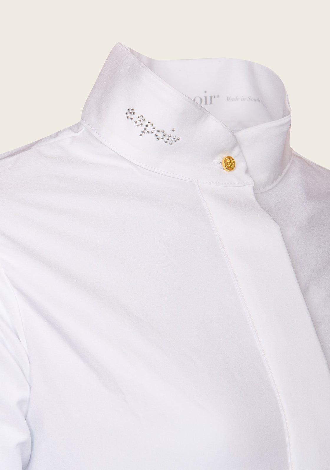 Espoir Lumiere Button White Grand Prix Show Shirt