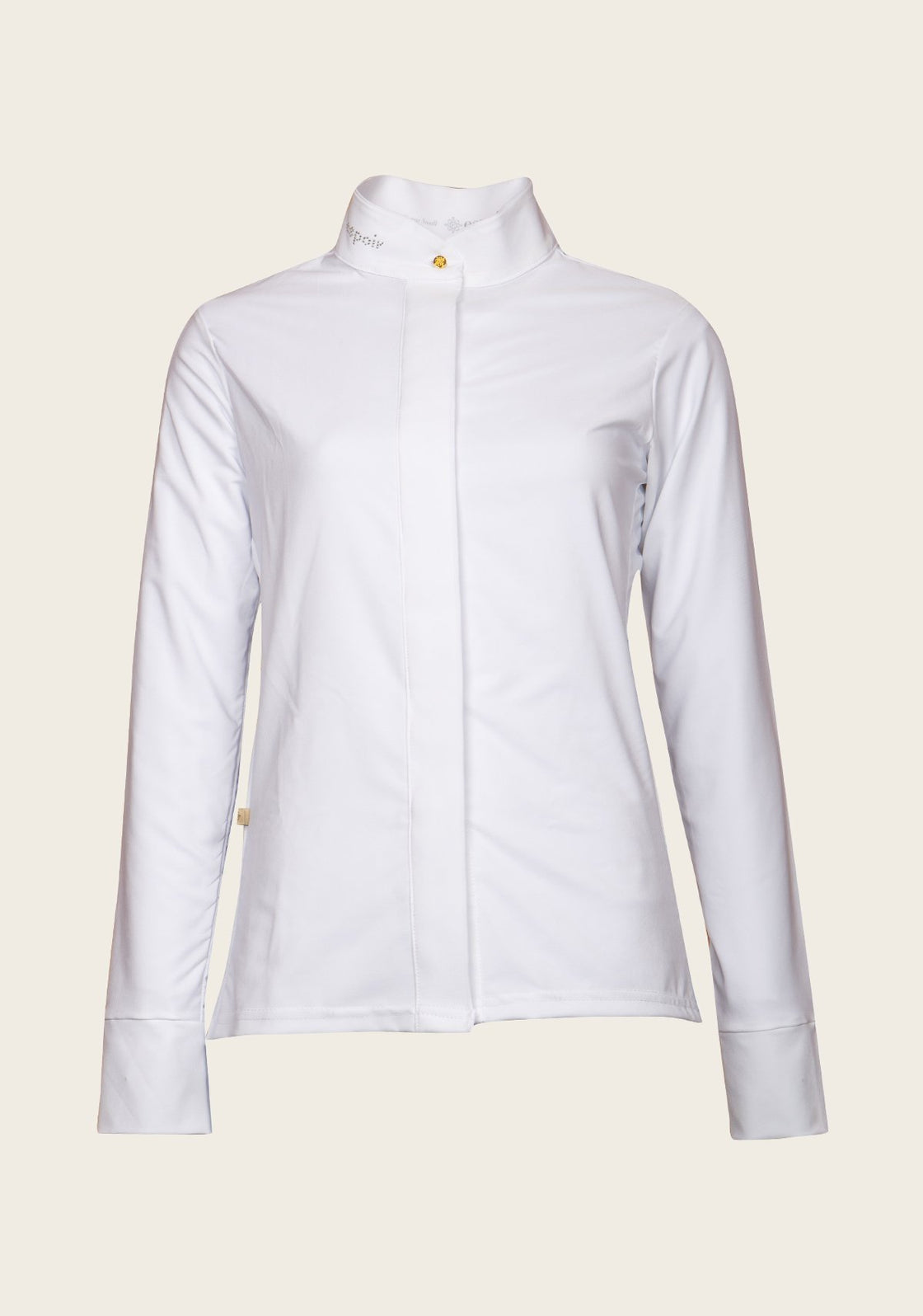 Espoir Lumiere Button White Grand Prix Show Shirt