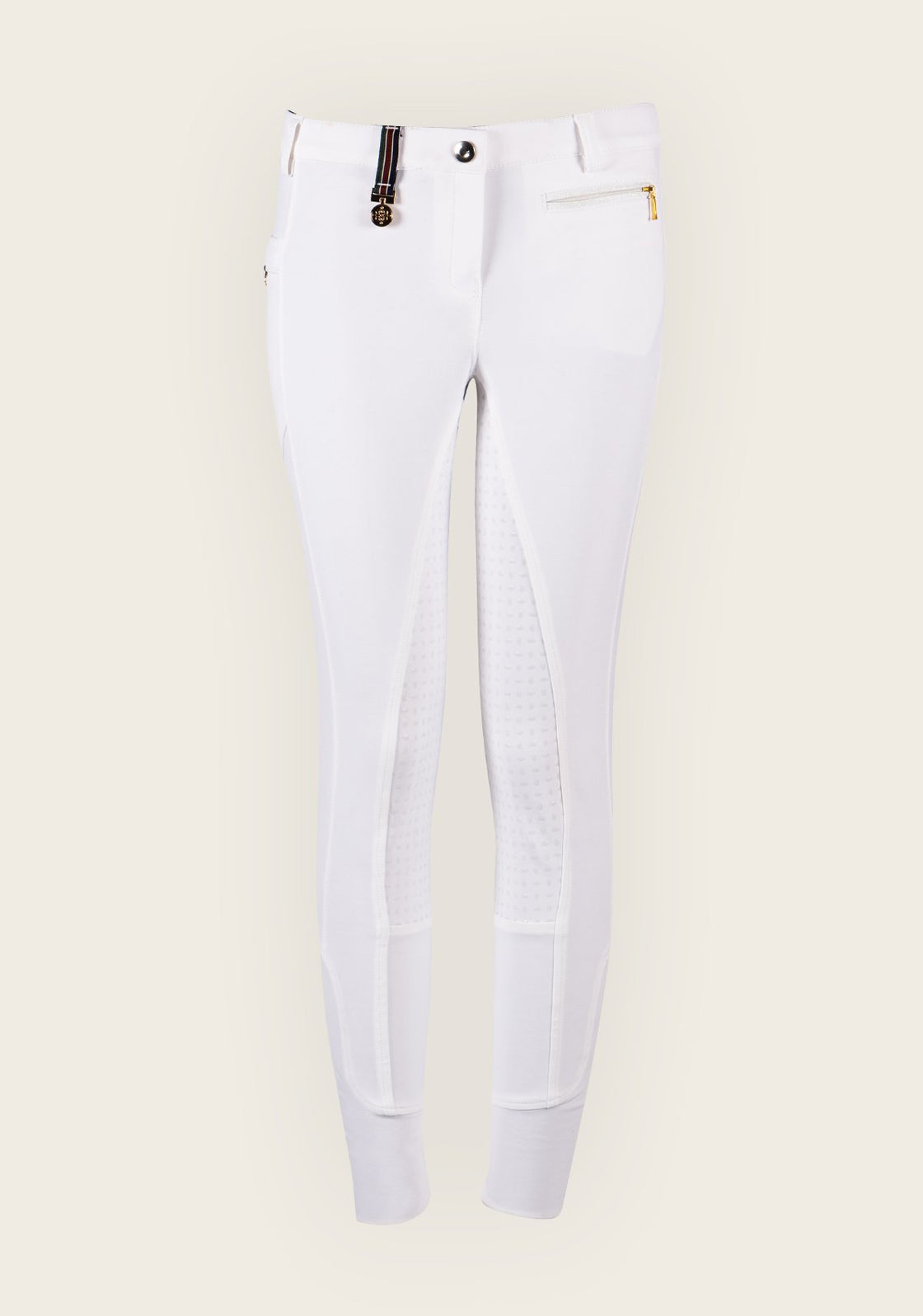 Espoir Inspire White Full Seat Bamboo Breeches