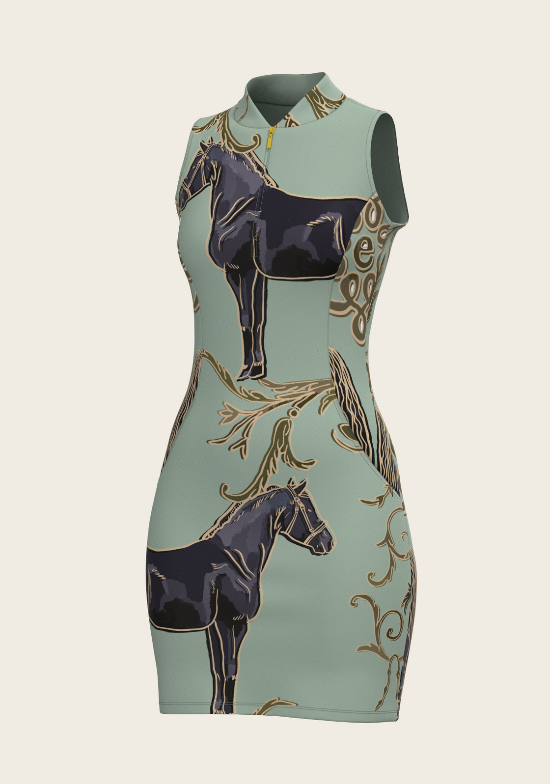 Grande Horse Golf Dress