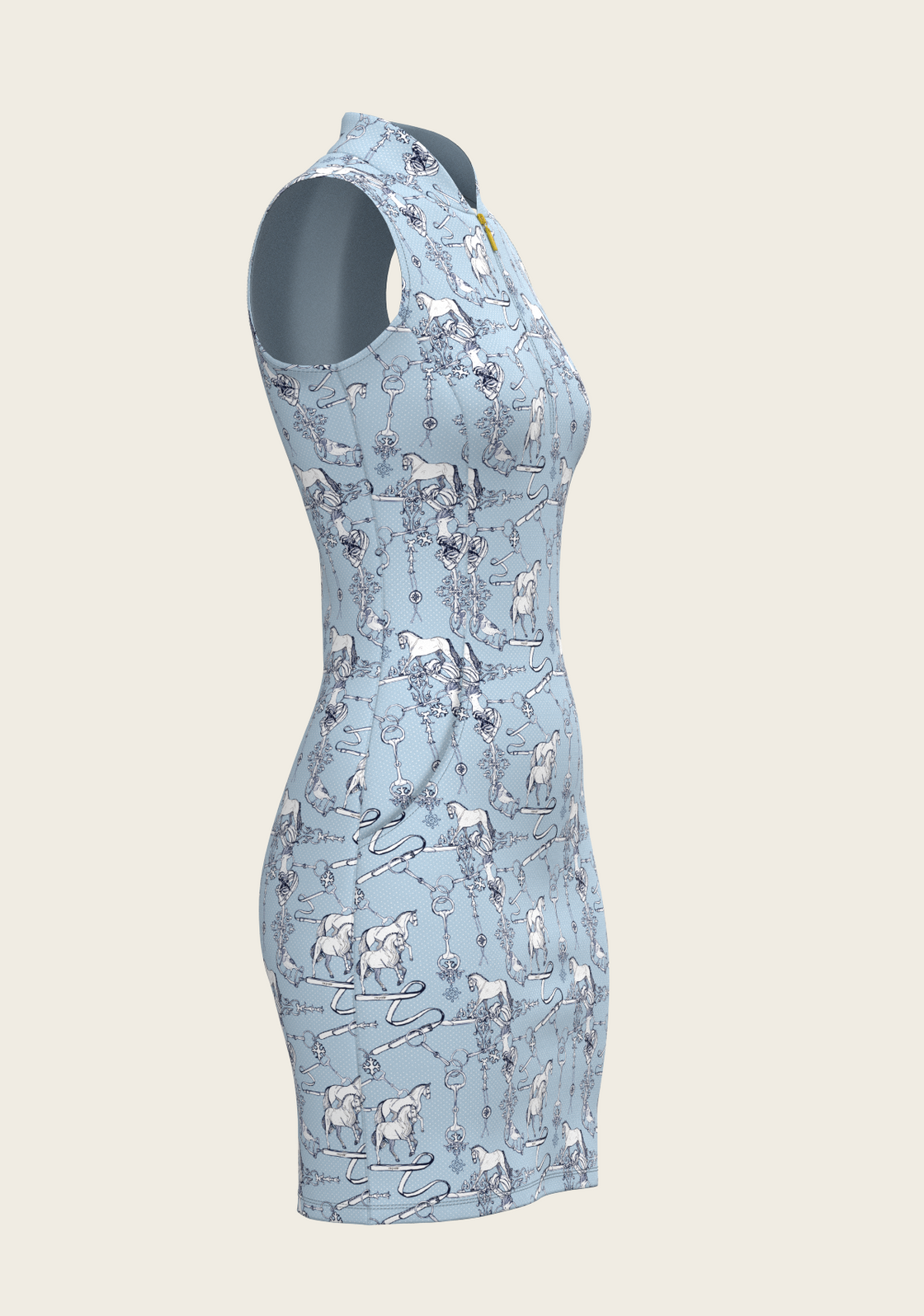 Sky Blue Carnival Golf Dress L Sky Blue Carnival Golf Dress L