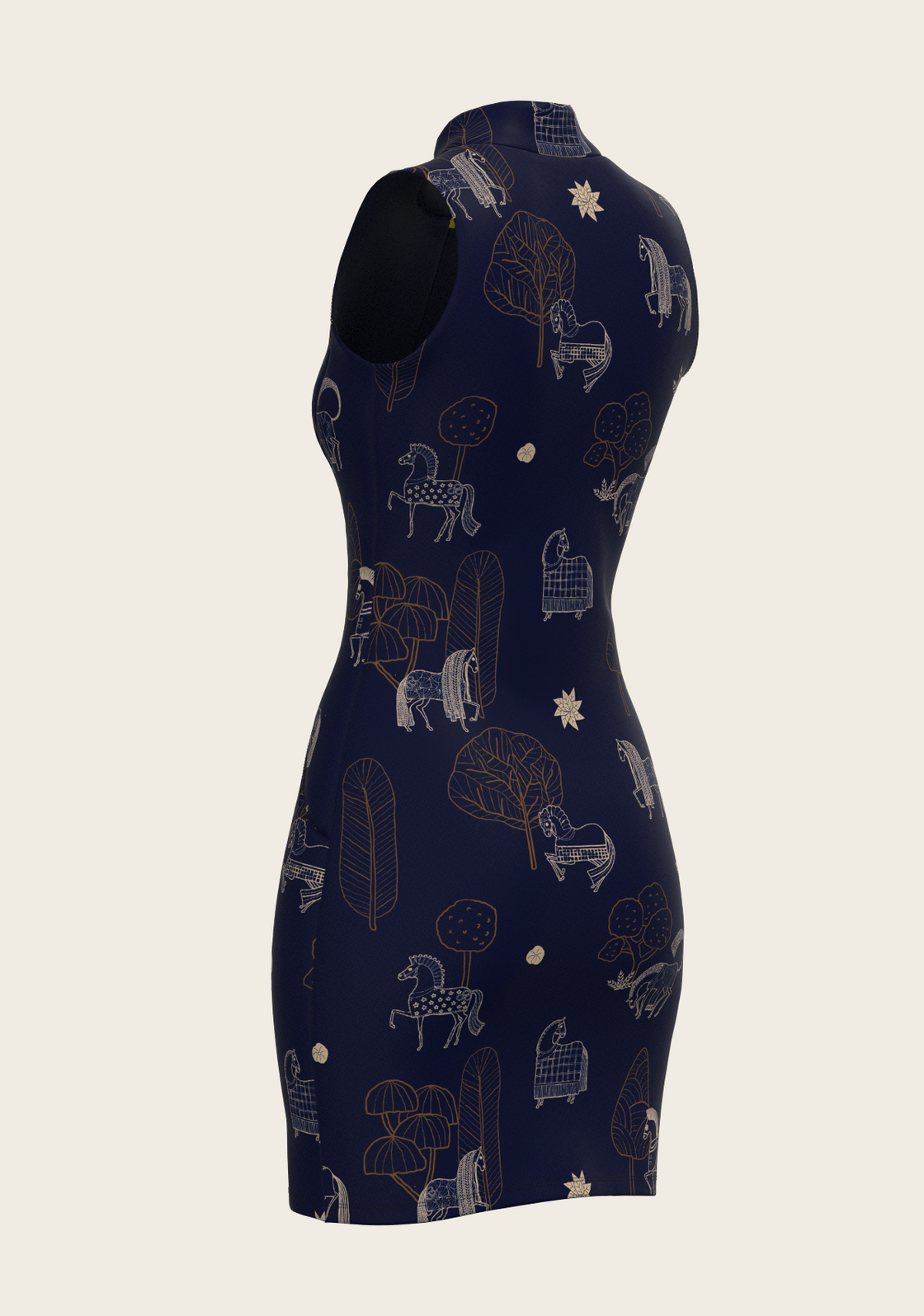 Navy Magic Golf Dress