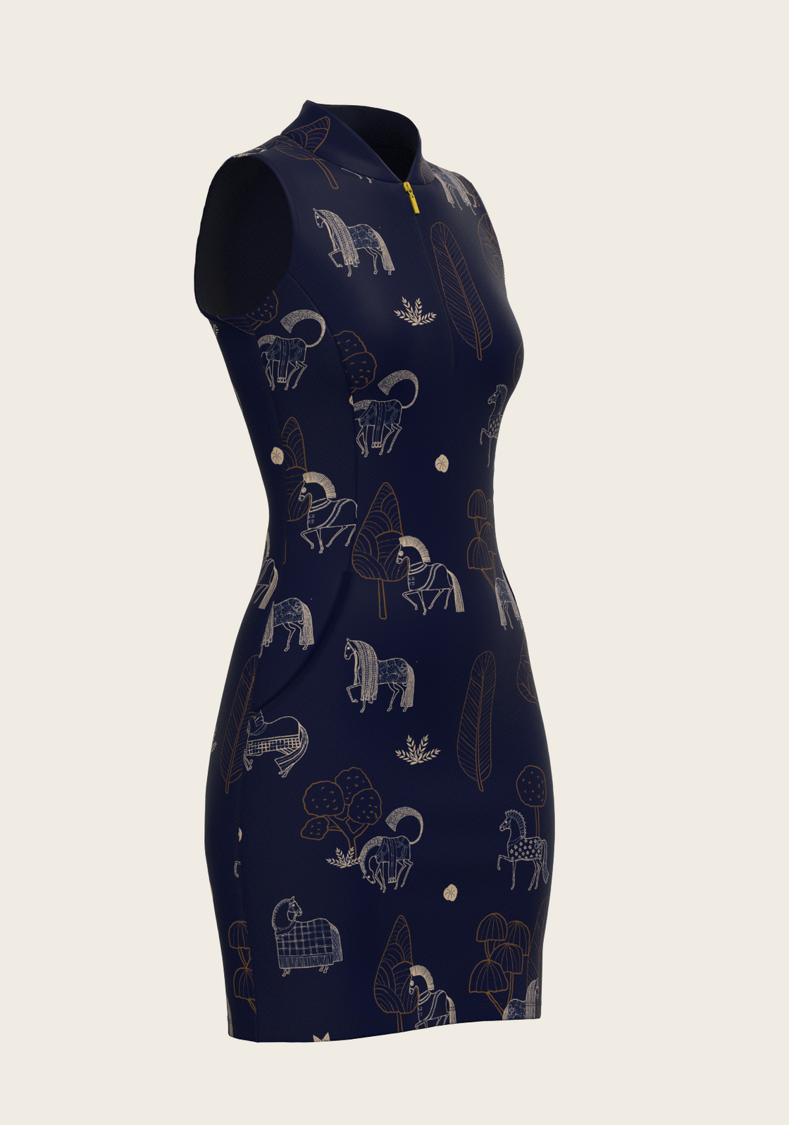 Navy Magic Golf Dress