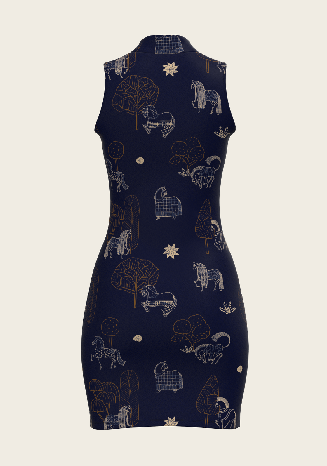 Navy Magic Golf Dress