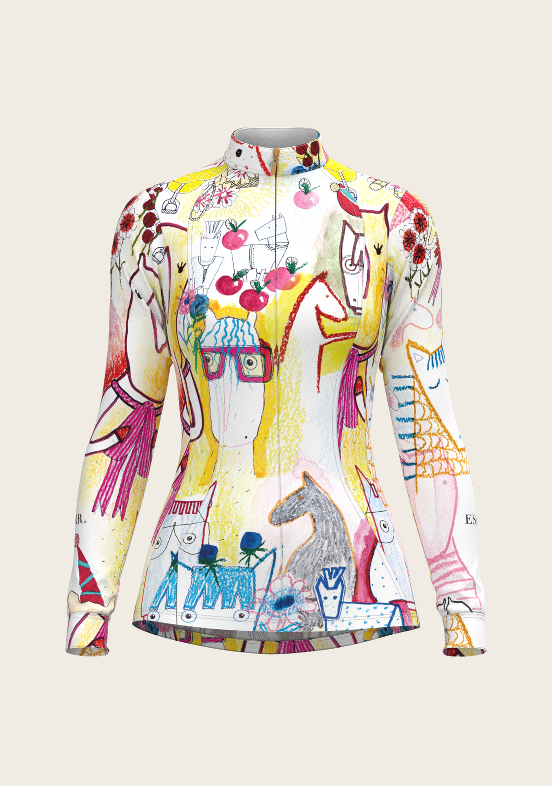 The Horse Fair Quarter Zip Sun Shirt