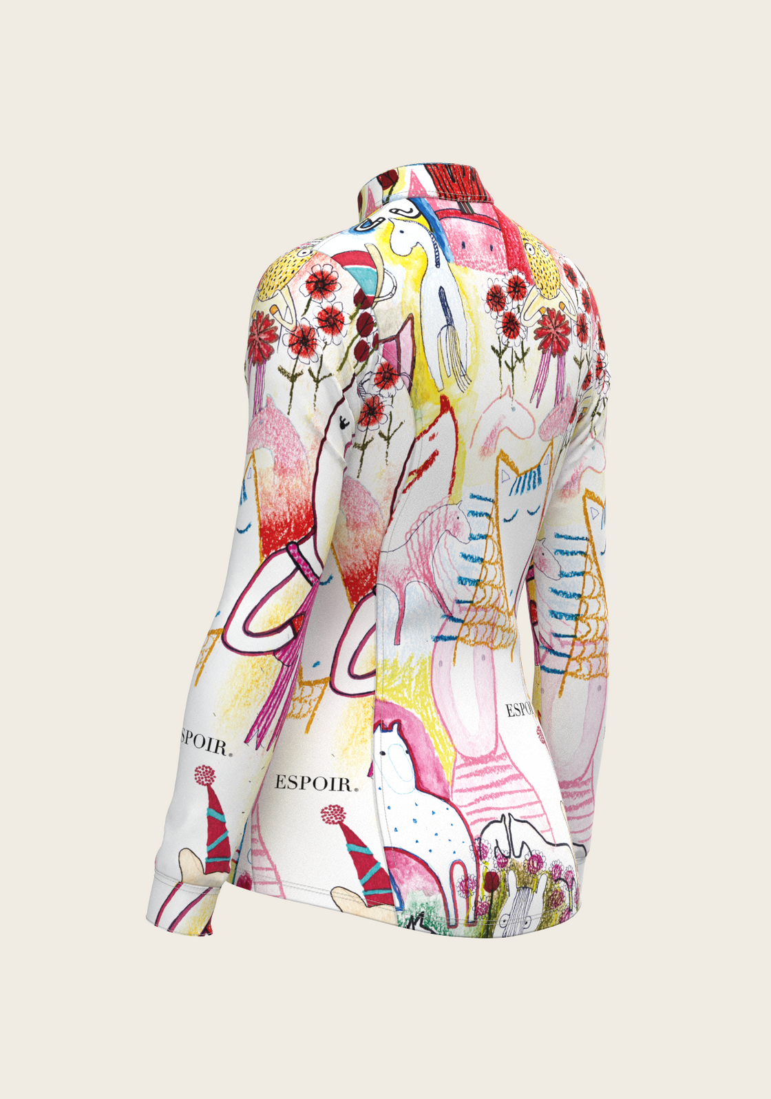 The Horse Fair Quarter Zip Sun Shirt