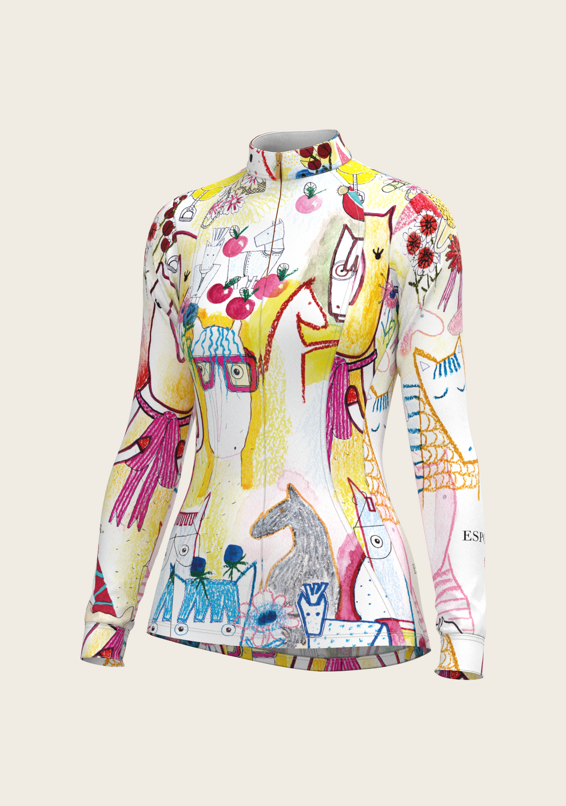 The Horse Fair Quarter Zip Sun Shirt