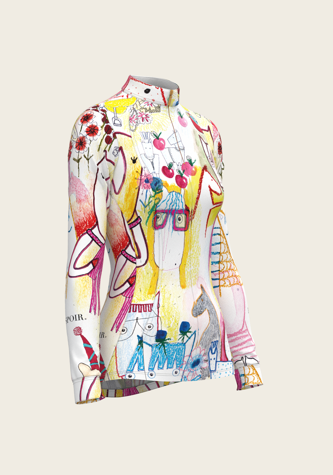 The Horse Fair Quarter Zip Sun Shirt