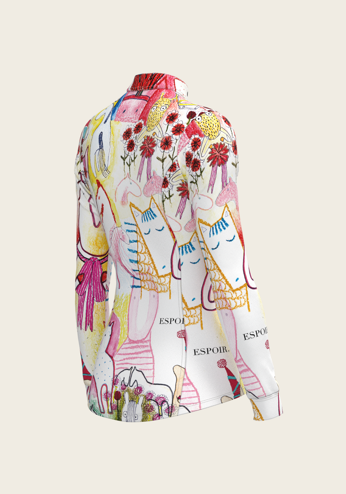 The Horse Fair Quarter Zip Sun Shirt
