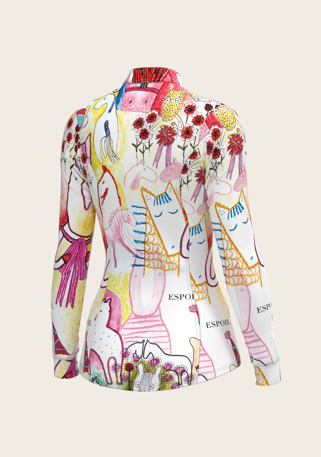 The Horse Fair Quarter Zip Sun Shirt