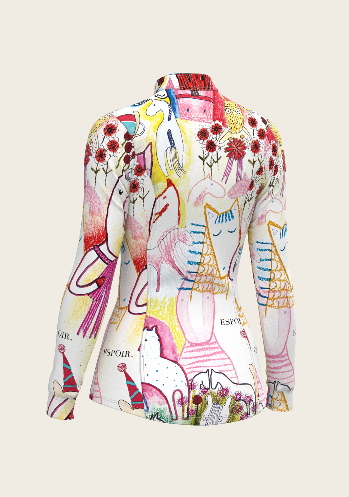 The Horse Fair Quarter Zip Sun Shirt