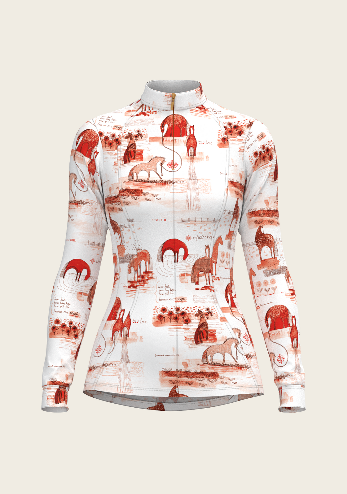 Quarter zip sales sun shirt